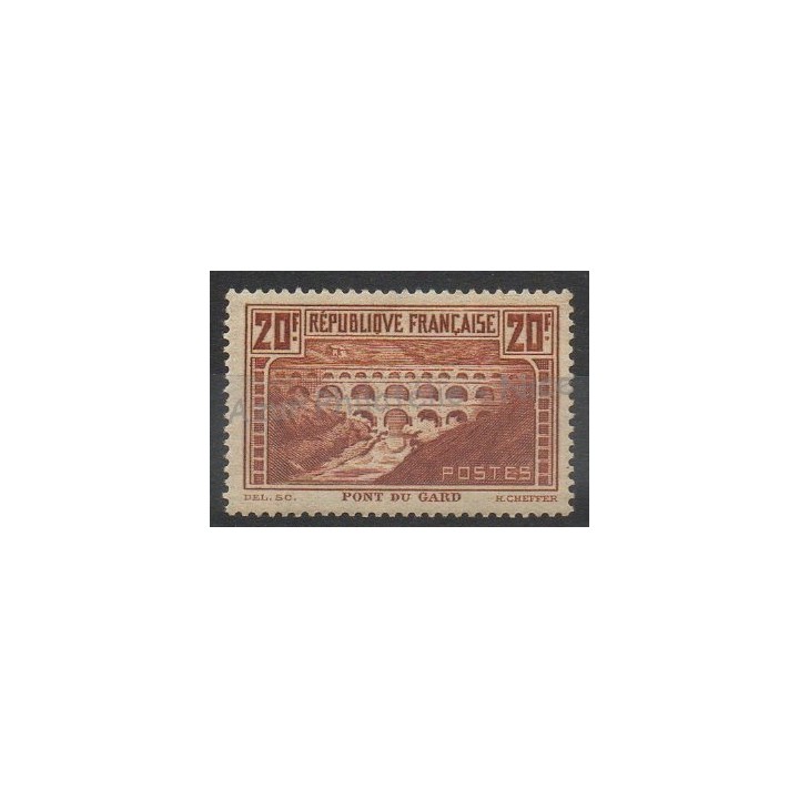 Timbres  - France - Poste - 1929 - No 262