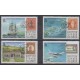 Vierges (Iles) - 1987 - No 586/589 - Service postal - Timbres sur timbres