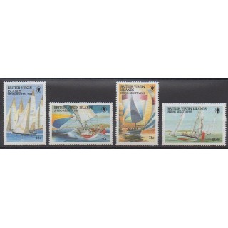 Virgin (Islands) - 1989 - Nb 618/621 - Boats