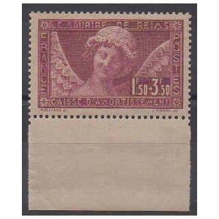 France - 1930 - No 256 - Très bon centrage et bord de feuille