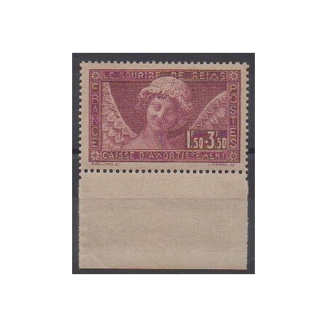 France - Poste - 1930 - No 256 - Très bon centrage et bord de feuille