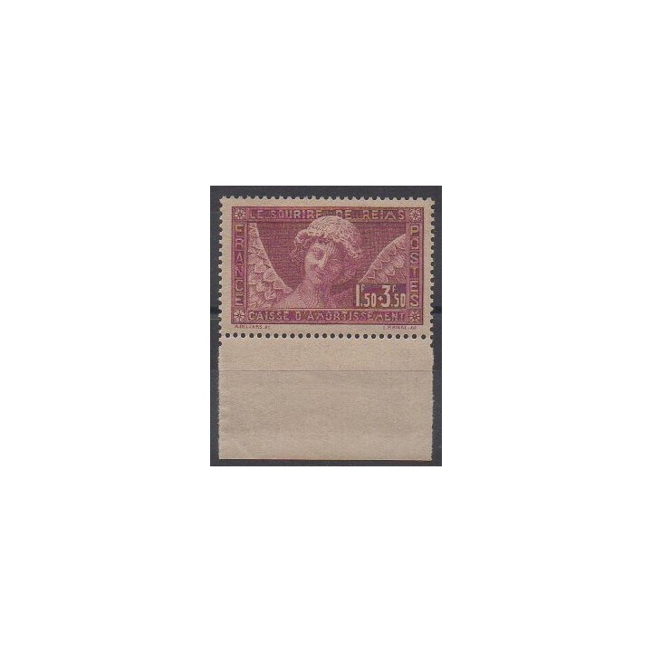 France - Poste - 1930 - No 256 - Très bon centrage et bord de feuille
