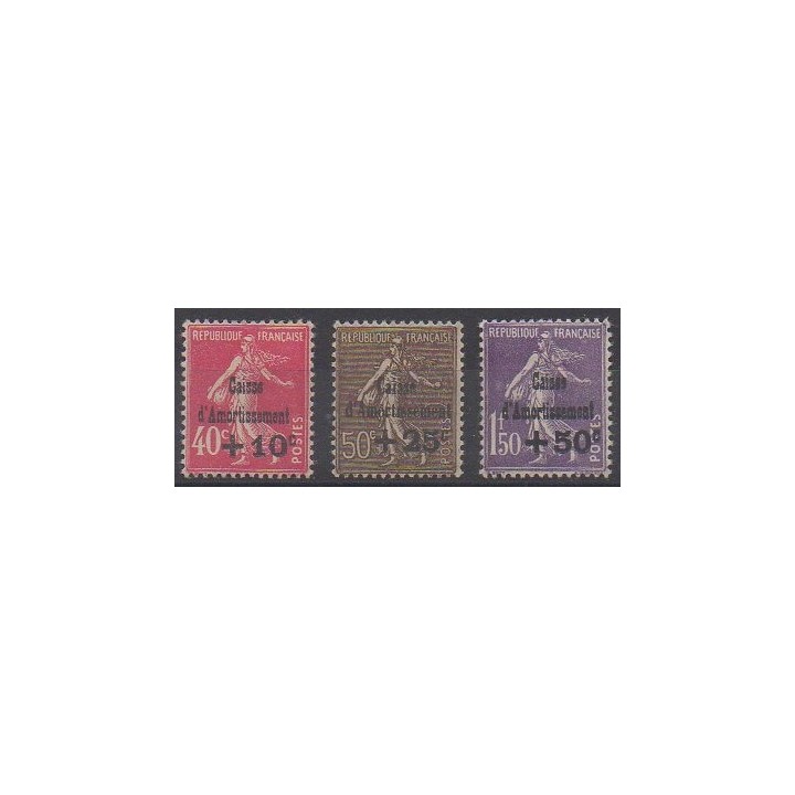 France - 1930 - No 266/268 - Neufs avec charnière - Neuf avec charnière