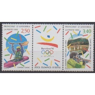 Andorre - 1992 - No 419A - Jeux Olympiques d'été