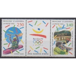 French Andorra - 1992 - Nb 419A - Summer Olympics