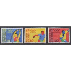 Liechtenstein - 1984 - No 787/789 - Jeux Olympiques d'été