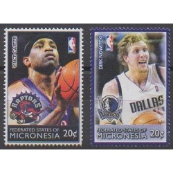Micronesia - 2004 - Nb 1323/1324 - Various sports