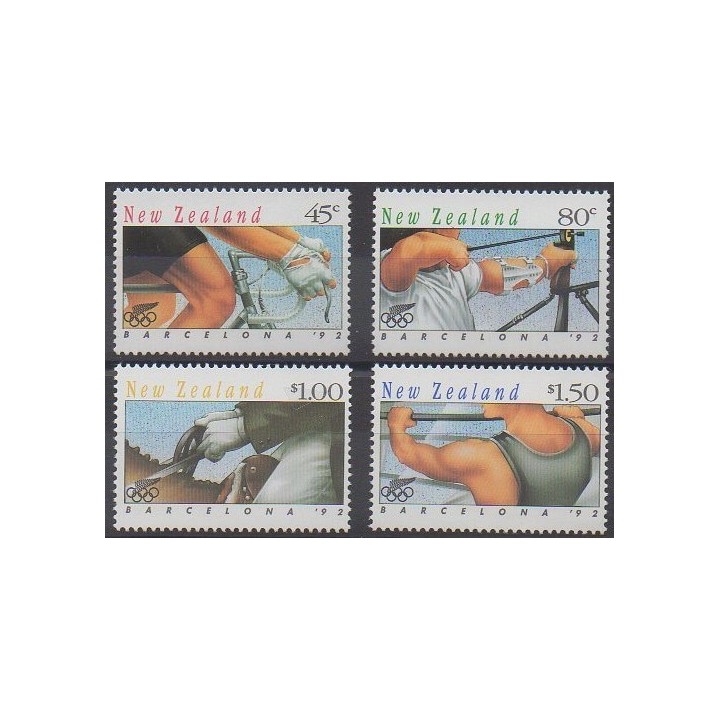 Nouvelle-Zélande - 1992 - No 1164/1167 - Jeux Olympiques d'été