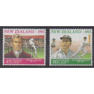 New Zealand - 1992 - Nb 1186/1187 - Various sports