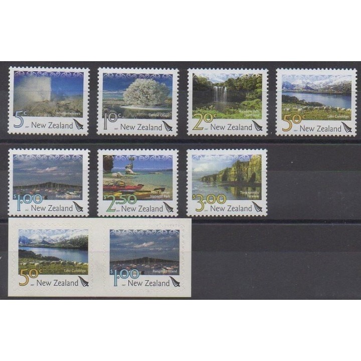 Nouvelle-Zélande - 2007 - No 2315/2323 - Sites