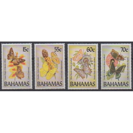 Bahamas - 1994 - Nb 829/832 - Insects