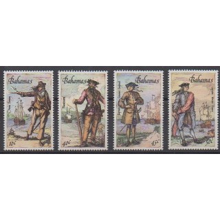 Bahamas - 1987 - Nb 628/631 - Boats