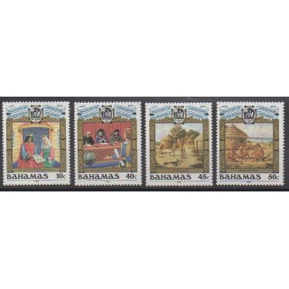 Bahamas - 1988 - No 655/658 - Christophe Colomb