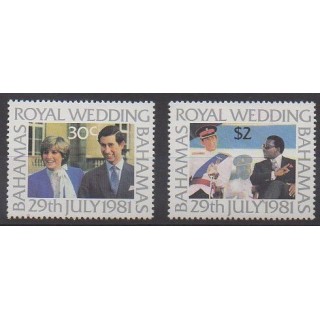 Bahamas - 1981 - Nb 478/479 - Royalty