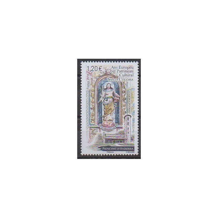 Andorre - 2018 - No 818 - Art