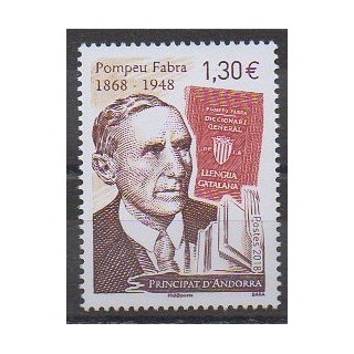 French Andorra - 2018 - Nb 817 - Celebrities