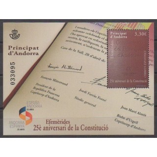 Andorre espagnol - 2018 - No F453 - Histoire