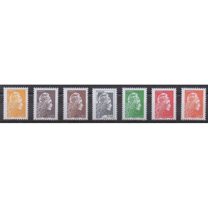 France - Poste - 2018 - Nb 5248/5254