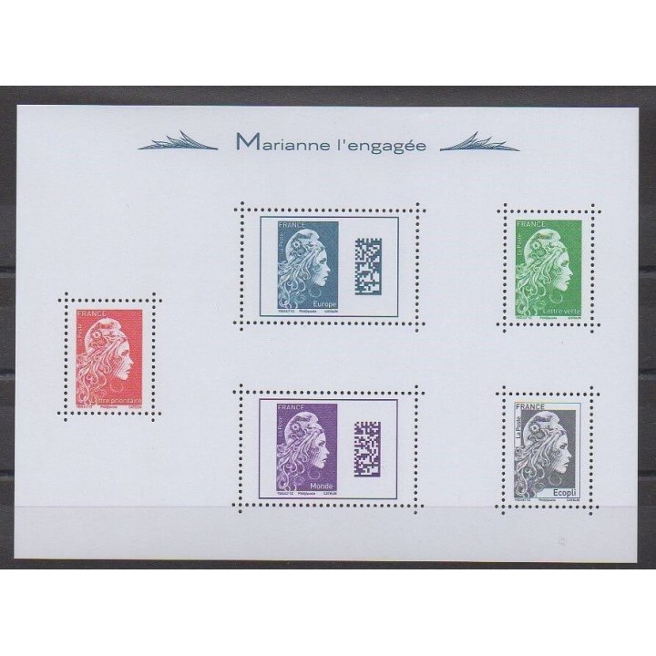 France - Blocks and sheets - 2018 - Nb BF143