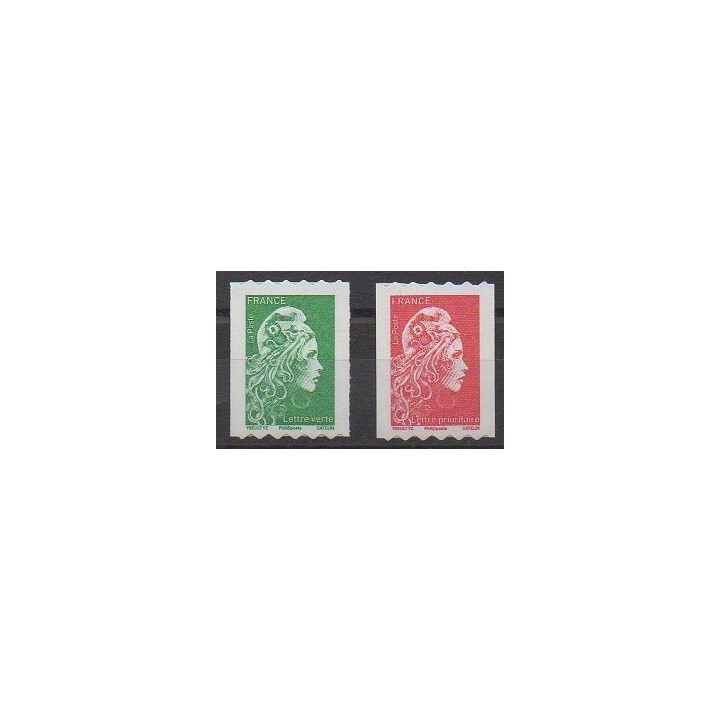 France - Autoadhésifs - 2018 - No 1601/1602