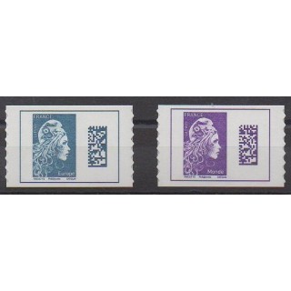 France - Autoadhésifs - 2018 - No 1603/1604