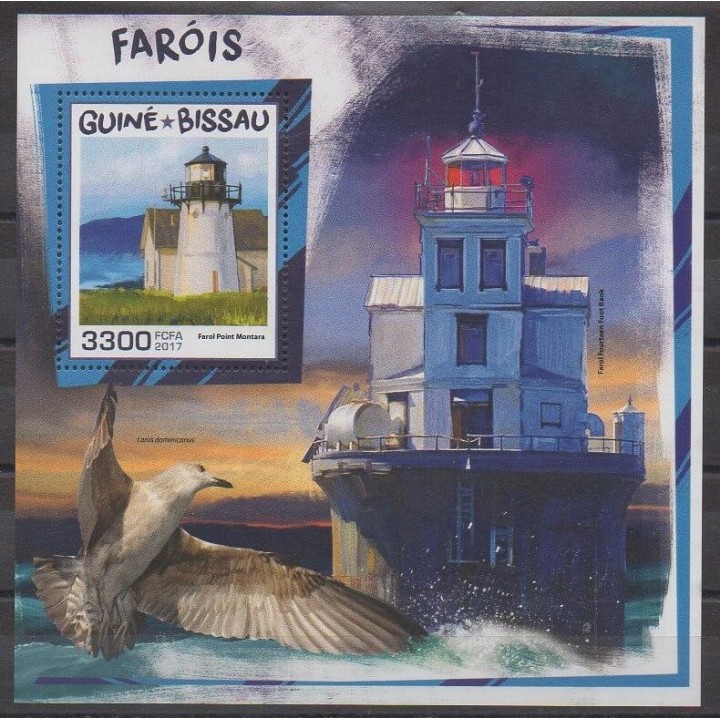 Guinée-Bissau - 2017 - No BF1366 - Phares