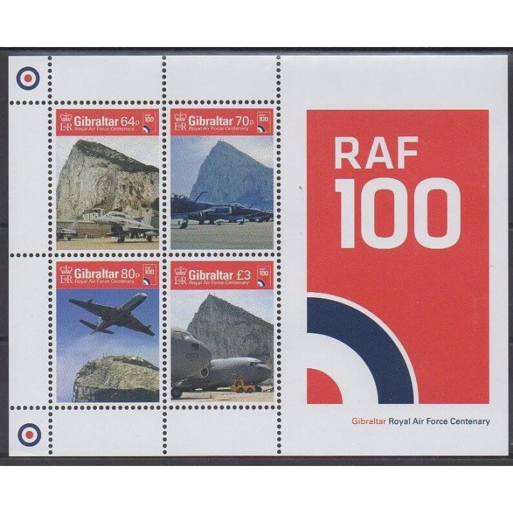 Gibraltar - 2018 - No F1864 - Aviation - Histoire militaire