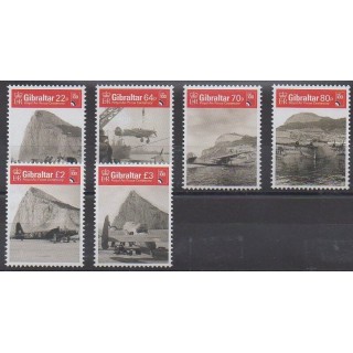 Gibraltar - 2018 - Nb 1858/1863 - Planes - Military history
