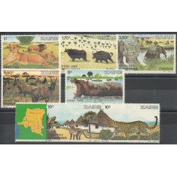 Zaire - 1982 - Nb 1098/2004 - Animals