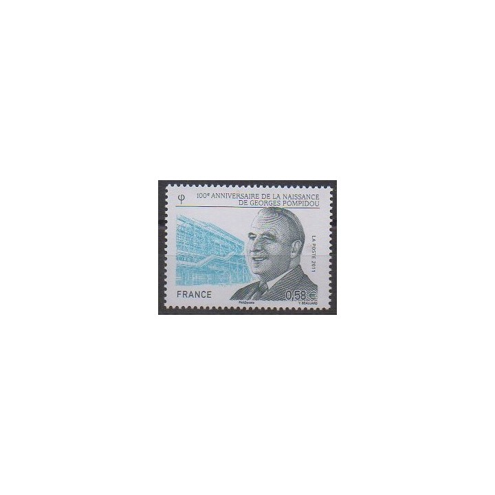 France - Poste - 2011 - No 4561 - Célébrités