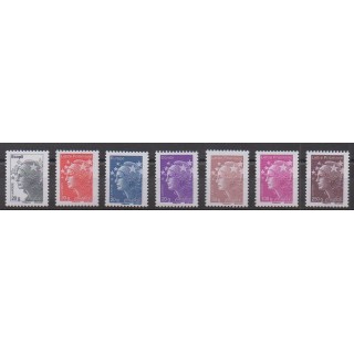 France - Poste - 2011 - No 4565/4571
