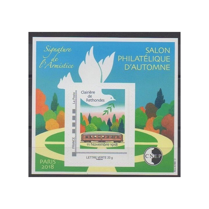 France - CNEP Sheets - 2018 - Nb CNEP 79 - First World War
