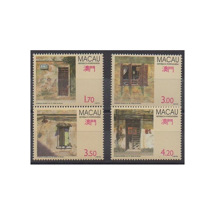 Macao - 1992 - No 654/657