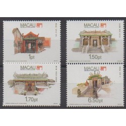 Macao - 1992 - No 670/673 - Architecture