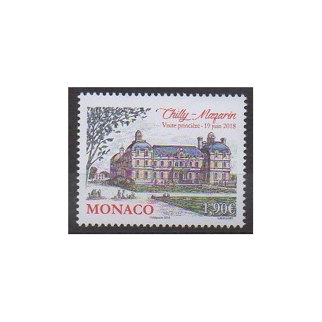 Monaco - 2018 - Nb 3144 - Castles