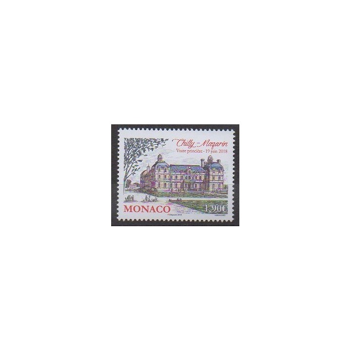Monaco - 2018 - Nb 3144 - Castles