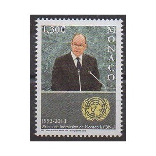 Monaco - 2018 - No 3141 - Nations unies