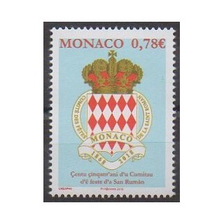Monaco - 2018 - No 3140 - Armoiries