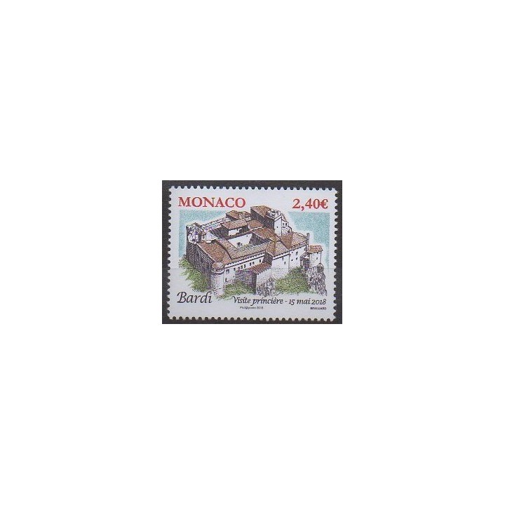 Monaco - 2018 - No 3139 - Châteaux
