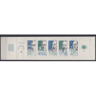 France - Carnets - Personnages célèbres - 1986 - No BC2400A - Sciences et Techniques