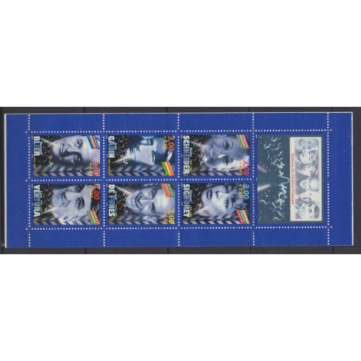 France - Carnets - Personnages célèbres - 1998 - No BC3193 - Cinéma