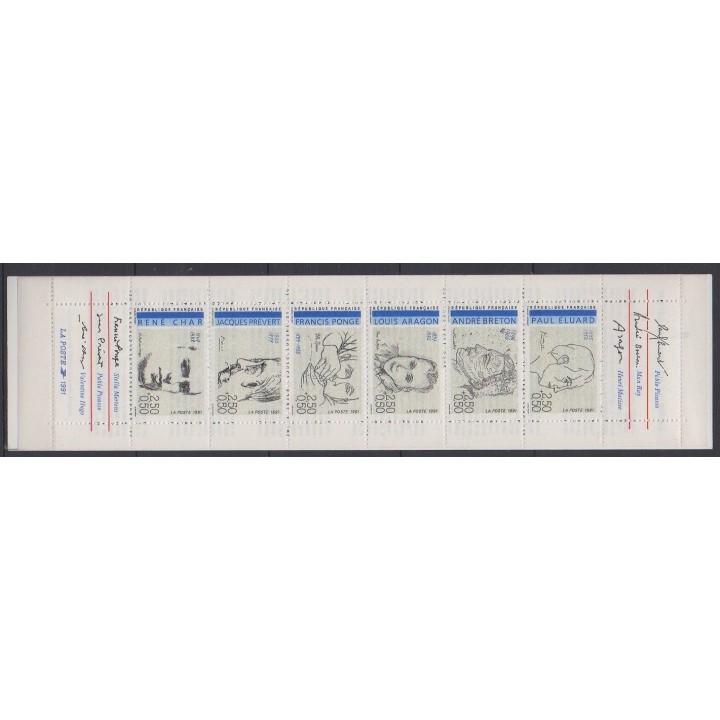France - Booklets - Celebrities - 1991 - Nb BC2687 - Literature