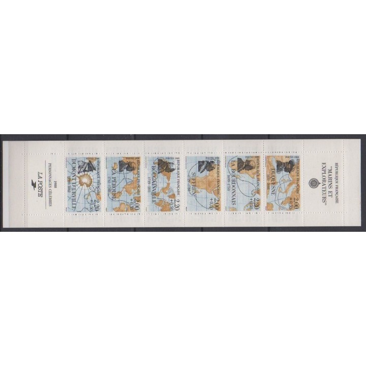 France - Booklets - Celebrities - 1988 - Nb BC2523 - Boats