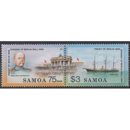 Samoa - 1990 - No 713/714 - Histoire