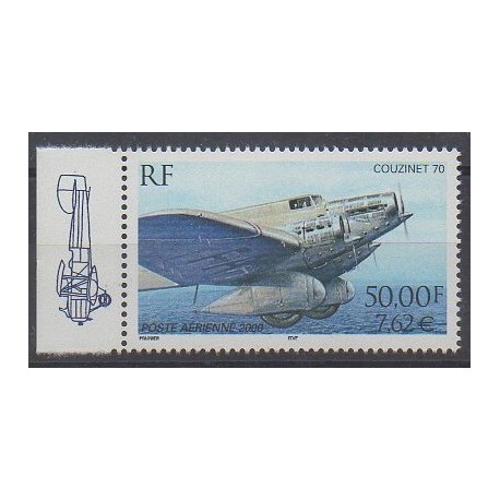 France - Airmail - 2000 - Nb PA64a - Planes