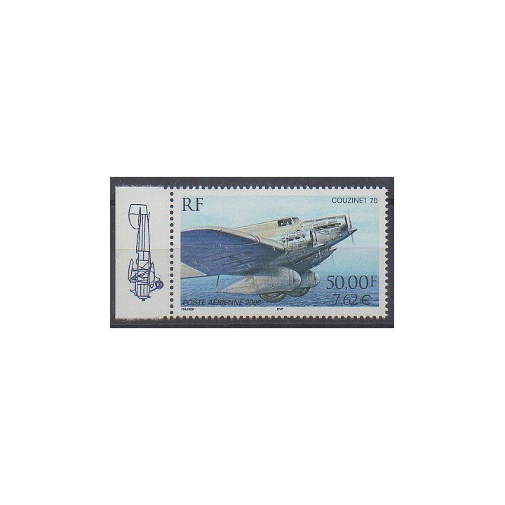 France - Poste aérienne - 2000 - No PA64a - Aviation