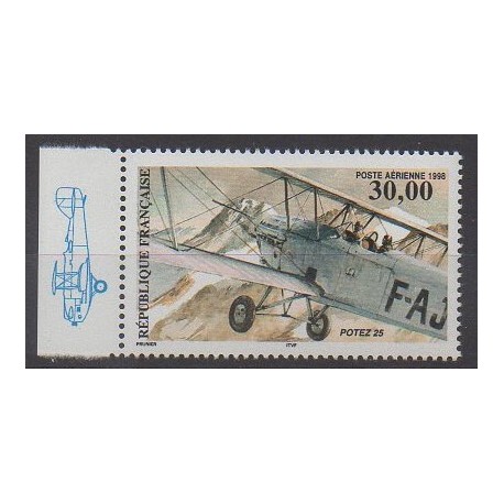 France - Poste aérienne - 1998 - No PA62a - Aviation