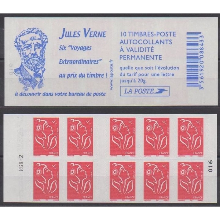 France - Booklets - Common  - 2005 - Nb 3744 - C5 - RGR-2 - Literature