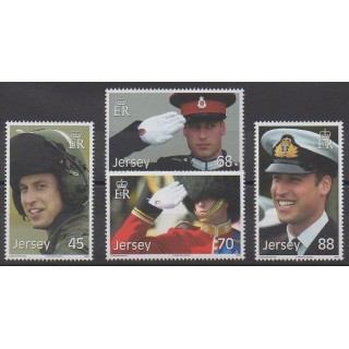 Jersey - 2012 - No 1730/1733 - Royauté - Principauté