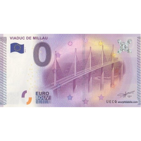 Euro banknote memory - 12 - Viaduc de Millau - 2015-1